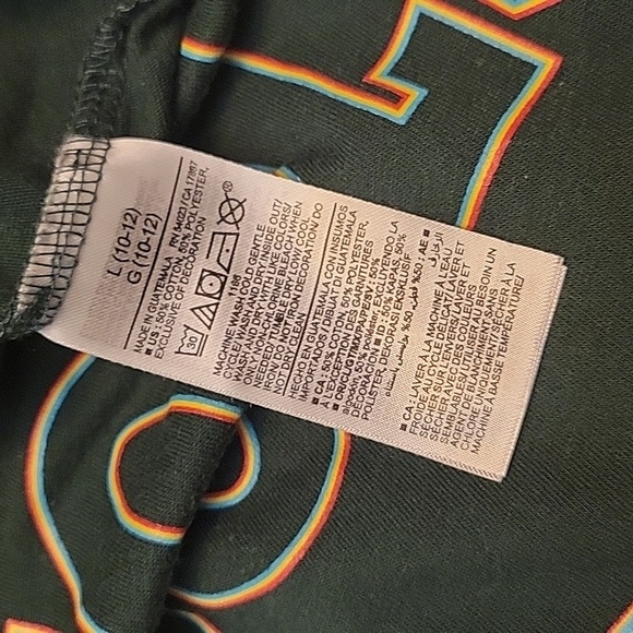 TWO Boy's Shirts Old Navy Green and PLACE Orange Bucket Sizes L (10-12) - Picture 8 of 16